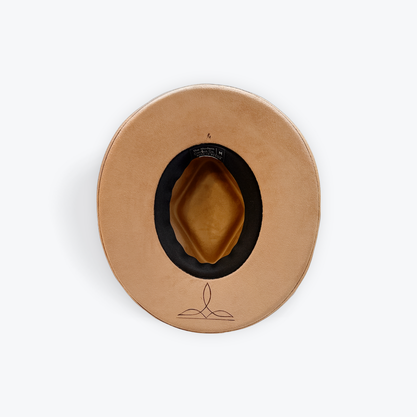 Khaki | Cowboy Stitch Diamond Crown | M