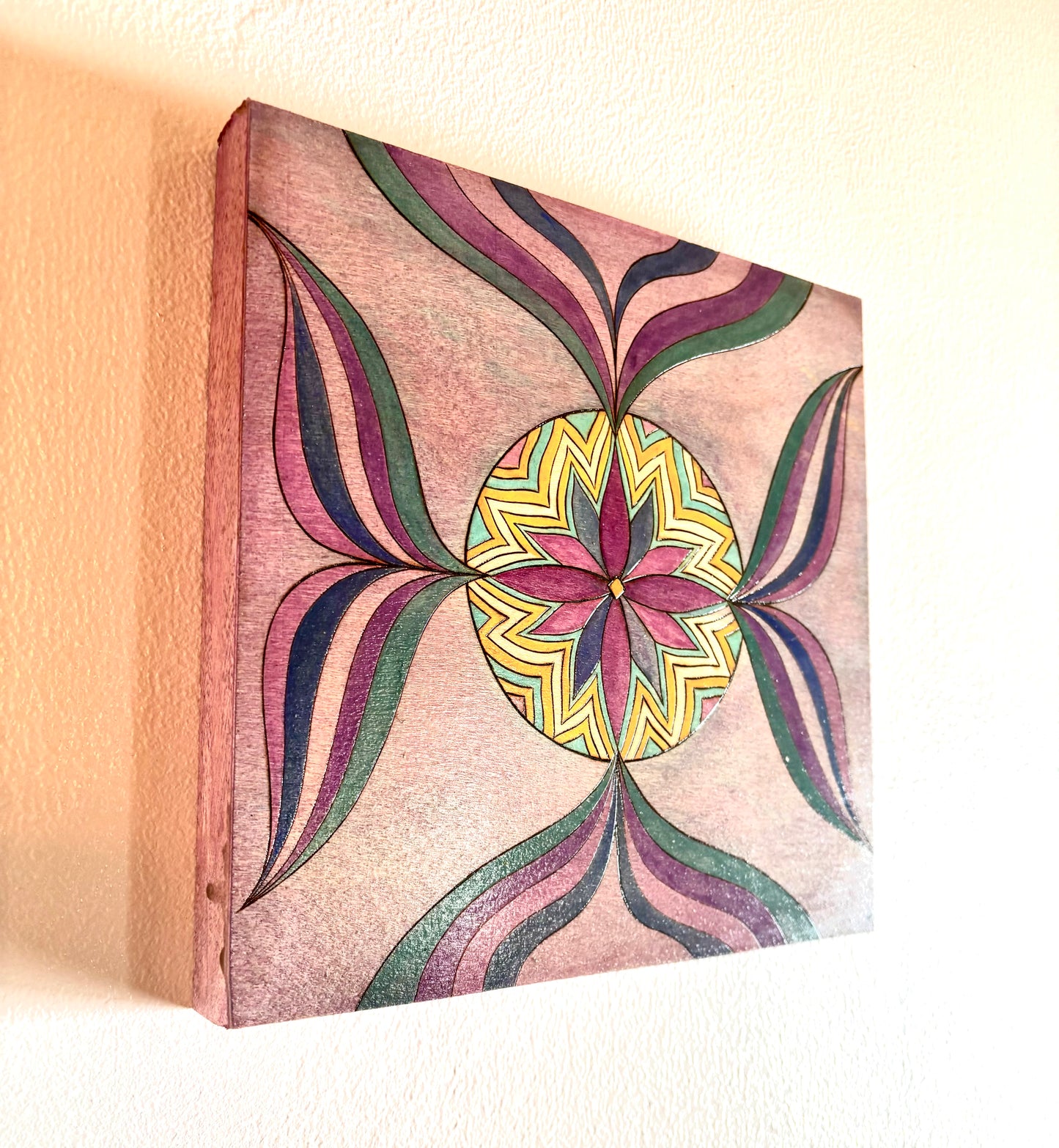 Blue Hour | 10"x10" Wall Piece