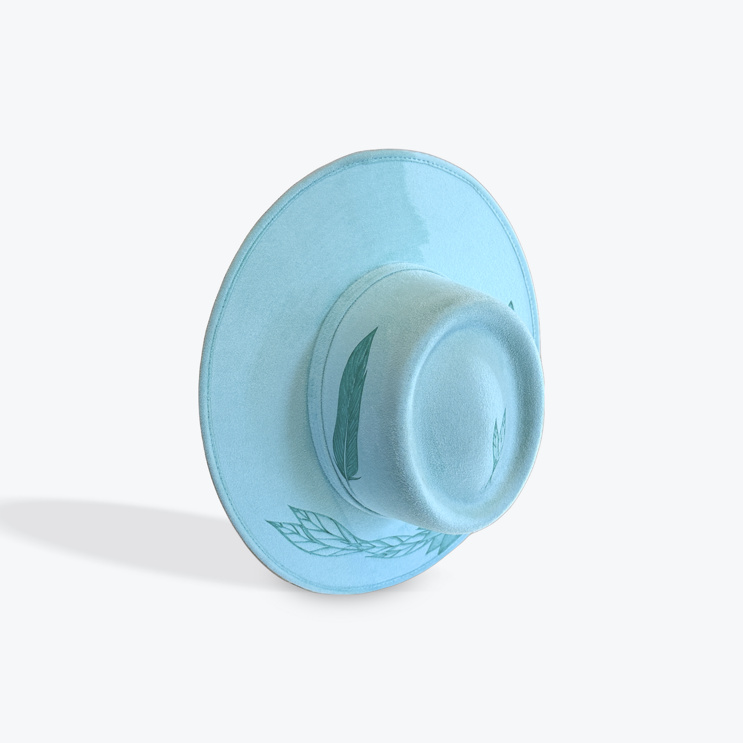 Tiffany Blue | Sunflower Crown Top | M