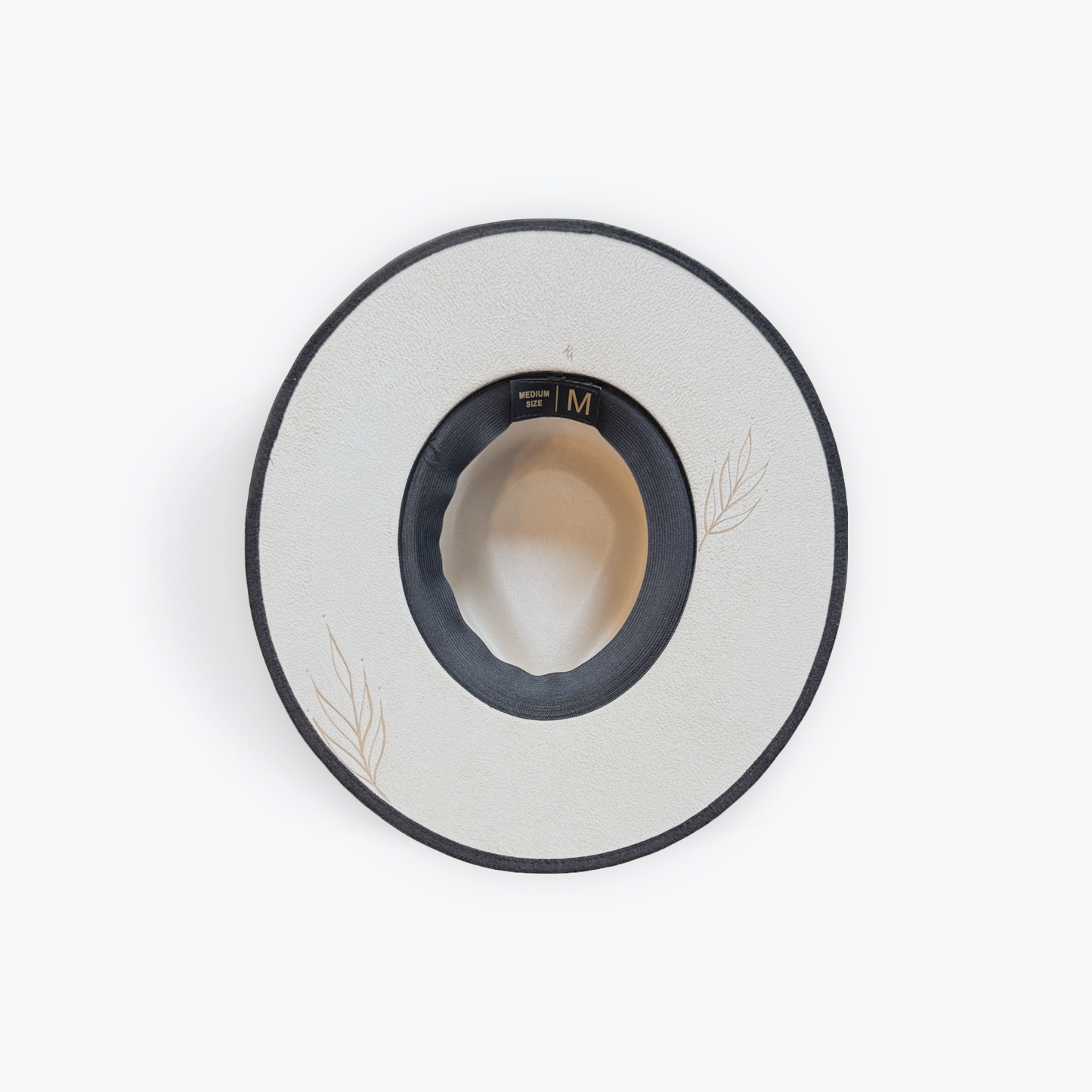 Ivory + Black | Botanical Teardrop Rancher | M