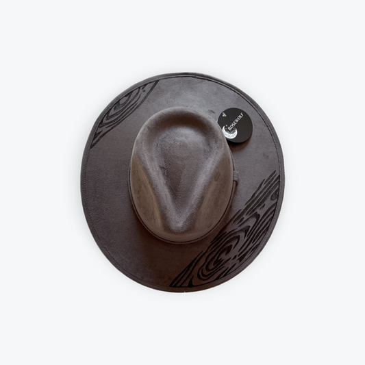 Charcoal | Woodgrain Rancher | L