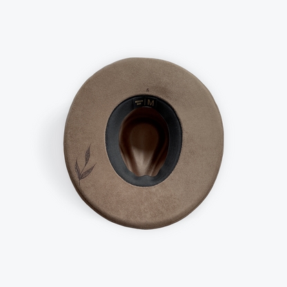 Mocha | Woodgrain Rolled Up Rancher | M