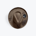 Mocha | Woodgrain Rolled Up Rancher | M