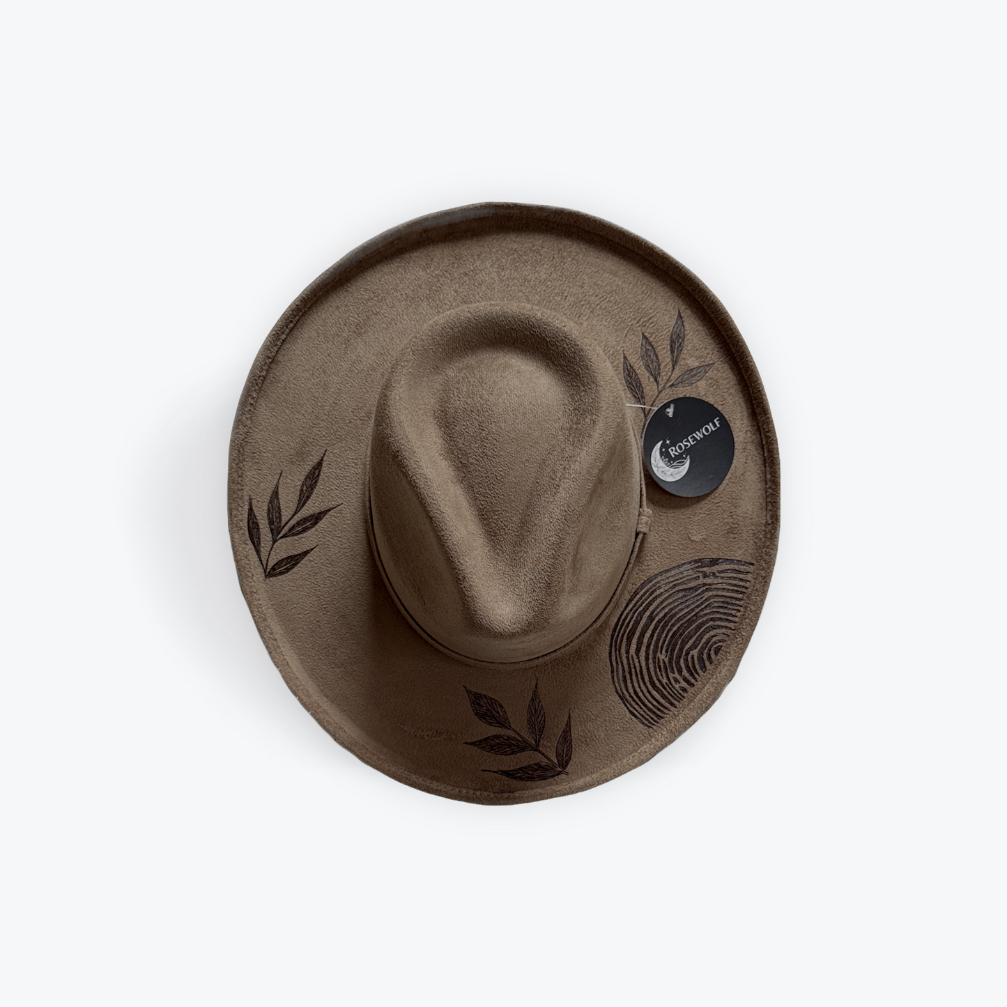 Mocha | Woodgrain Rolled Up Rancher | M