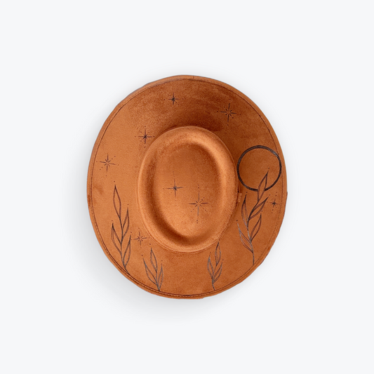 Tobacco Crown Top | Botanical Moon | M