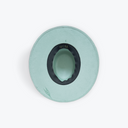 Tiffany Blue | Flower + Feather Crown | M