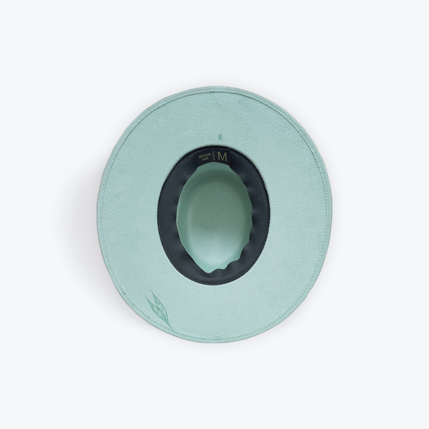 Tiffany Blue | Flower + Feather Crown | M
