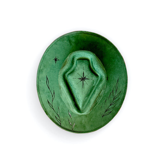 Emerald Green Arrowhead | Stars + Vines | M