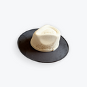 Two-tone Rancher | Black + Ivory Botanicals | M