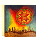Sky Between | 24"x24" wall piece