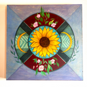The Warmth She Loved | 24"x24" Wall Piece