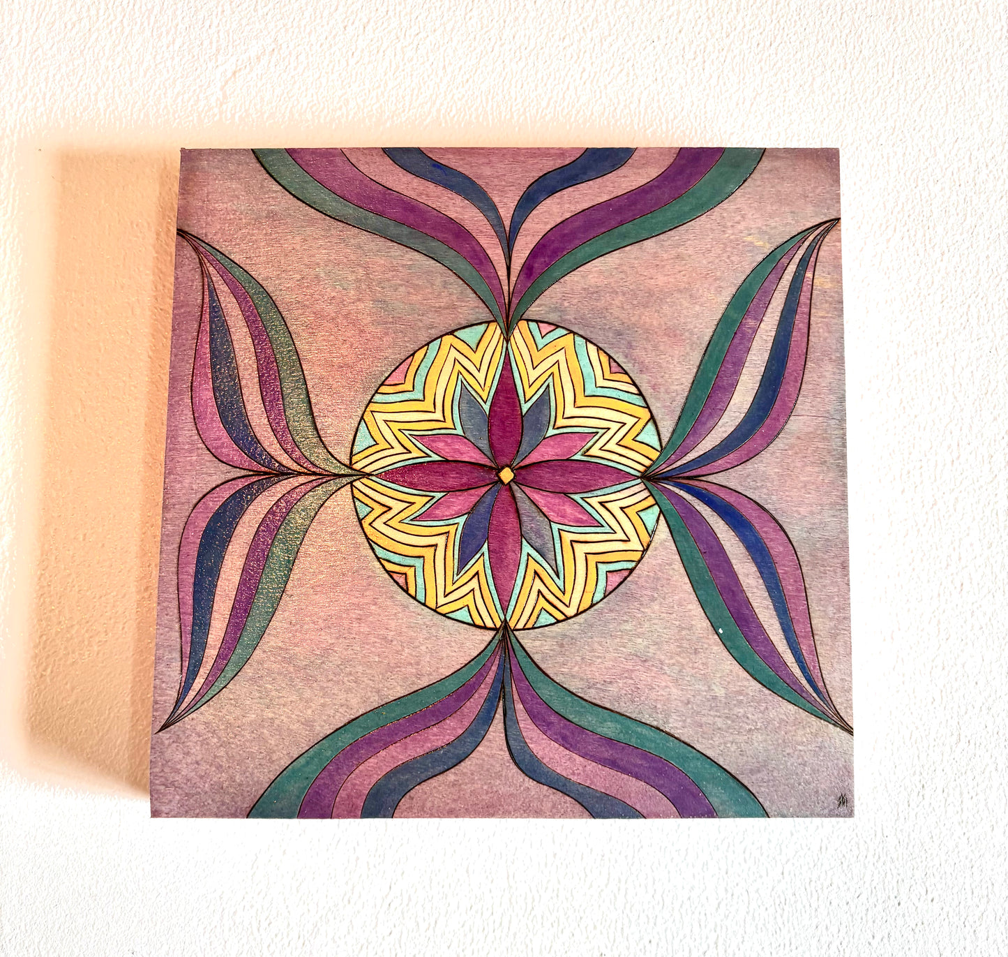 Blue Hour | 10"x10" Wall Piece