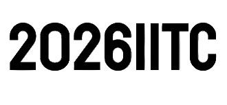 Black text '2026IITC' on a white background